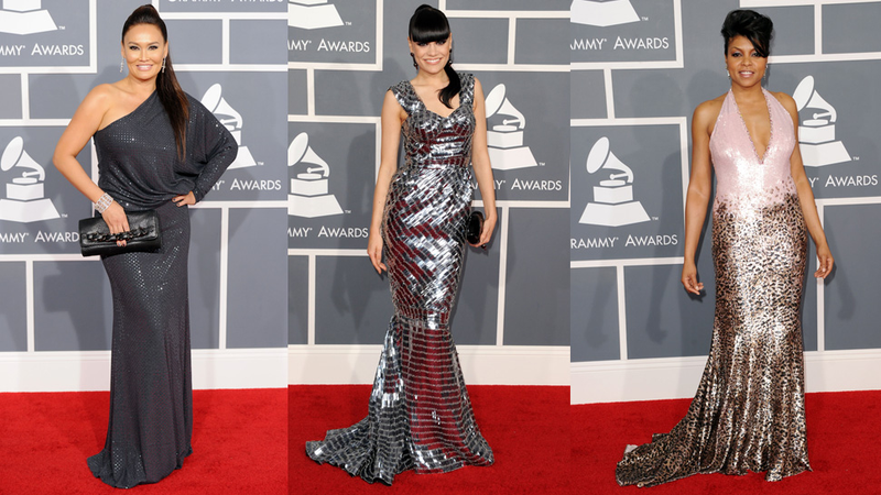 Illustration for article titled Sartorial Inanity Abounds on Grammys Red Carpet
